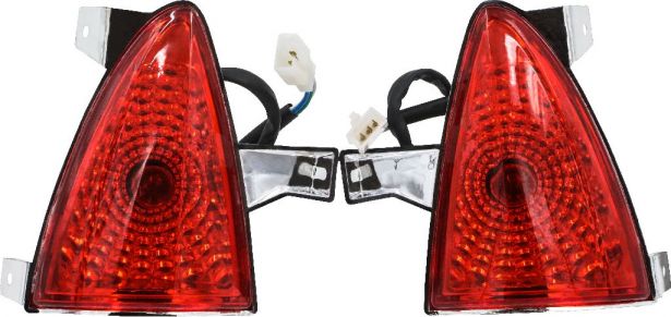 Rear Light - 50cc to 125cc ATV, Utility Style, Set (2pcs) - 70A7108 - PBC3137F1