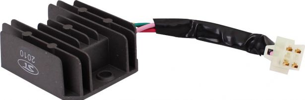 Rectifier - Voltage Regulator, 150cc to 250cc, 4-pin Male Connector - 10A6110 - PBC2186F1