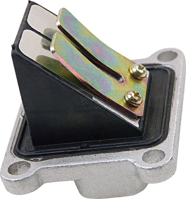 Reed Valve and Block - Suzuki Quadsport LT80, LT80S - PBC20AF1