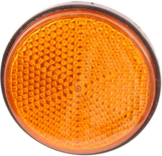 Reflector - Orange with Black Base (2pcs) - 40A7500 - PBC480F1