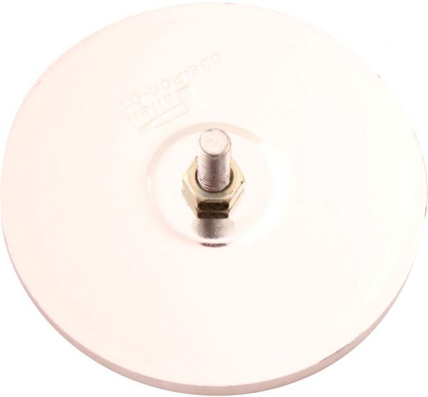 Reflector - Orange with Chrome Base, A-Grade - 40A7510 - PBC506F1
