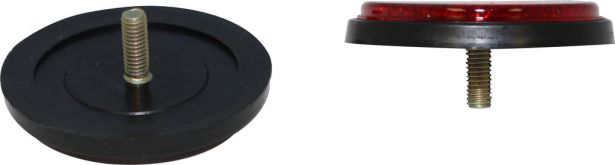 Reflector - Red with Black Base, A-Grade (2pcs) - 40A7515 - PBC494F1