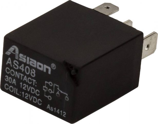 Relay - 4WD Relay, 150cc to 600cc, ATV, 300cc, 2x4, 4x4 and 4x4 IRS, AS408 - 10A1130 - PBC2422F1