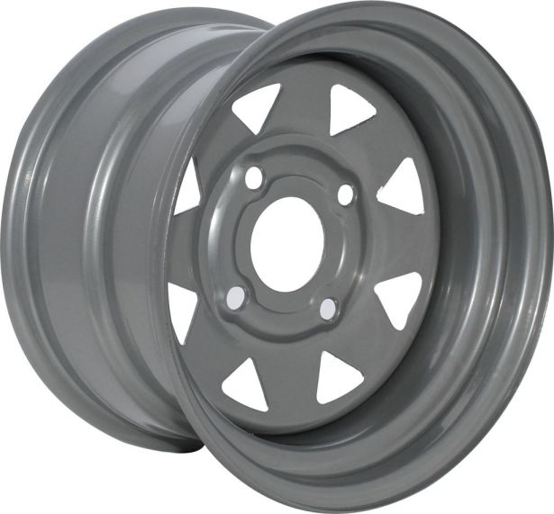 Tires / Rims / Tubes Rim 12" Steel ATV Rim, 4 Bolt 40A3155 PBC3555F1