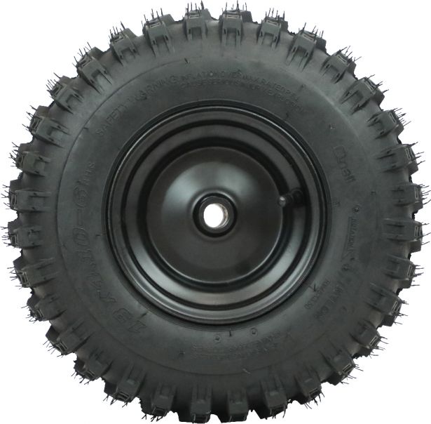 Rim and Tire Set - 13 x 4.1 - 6, Directional, Locking Pin Style, Snowblower, Garden Machine, Universal Wheel Assembly, Right Side - 40L1348-R - PBC3933EF1
