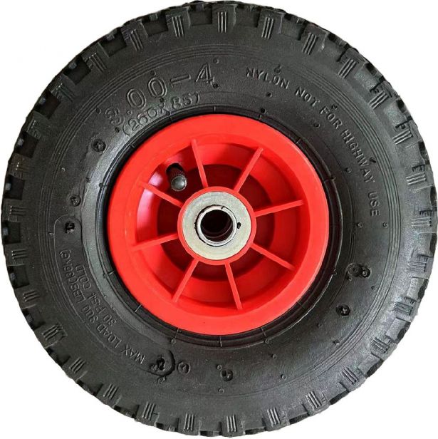 Rim and Tire Set - 3.00-4 (260x85), Utility Wheel Assembly - 40L1405 - PBC4074EF1