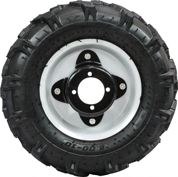 Rim and Tire Set - 5.00-10, Directional, BCS Tractor Profile, Right Side - 40L1385-R - PBC4044EF1