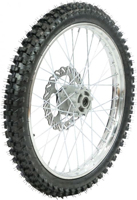Rim and Tire Set - INCLUDES BRAKE DISC, Front 21