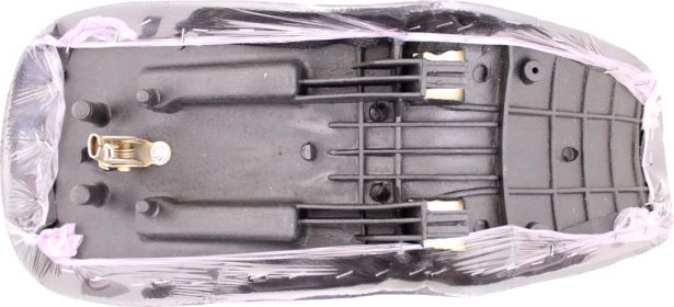 Seat - 50cc to 110cc, ATV, Black, Tao Tao B110, Tao Tao Boulder B1 and GVA Gio Blazer 110B and Gio Blazer 110P. - 70A7131 - PBC640F1