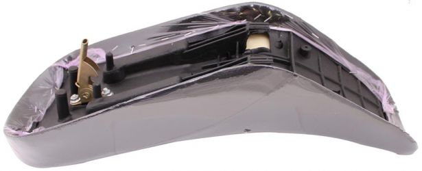 Seat - 50cc to 110cc, ATV, Black, Tao Tao B110, Tao Tao Boulder B1 and GVA Gio Blazer 110B and Gio Blazer 110P. - 70A7131 - PBC640F1