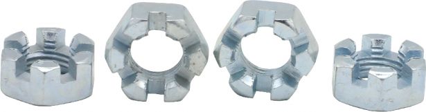 Slotted Nut - Castle Nut - ( Wheel Nut, Lug Nut ) 12-1.25 (4pcs) - HWN4212 - PBC2892F1