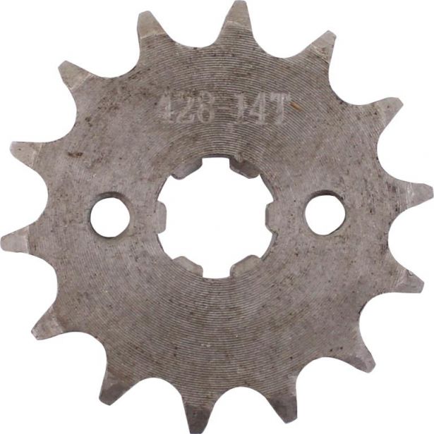 Sprocket - Front, 14 Tooth, 428 Chain, 17mm Hole - 20A1615 - PBC3249F1