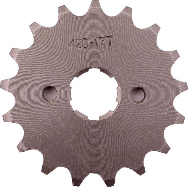 Sprocket - Front, 17 Tooth, 420 Chain, 20mm Hole - 20A1531 - PBC3215F1