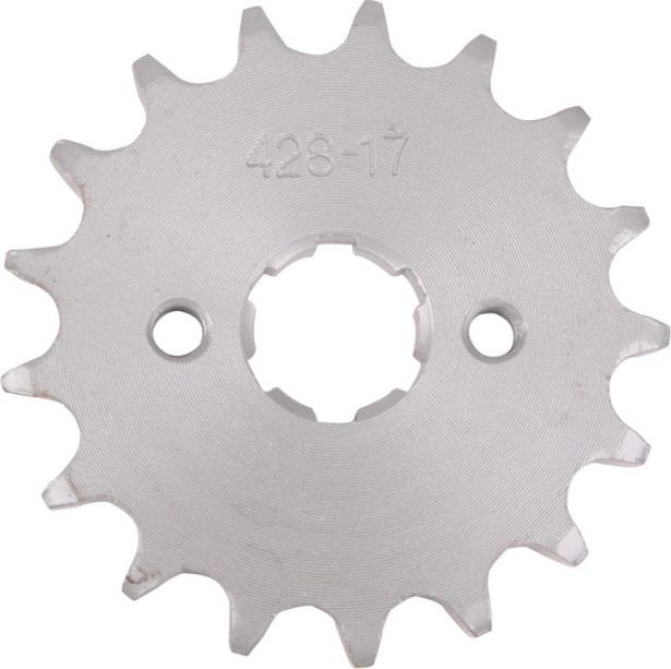 Sprocket - Front, 17 Tooth, 428 Chain, 20mm Hole - 20A1631 - PBC3225F1