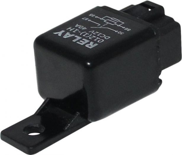 Starter Relay - Power Relay, 12V 40A, 50cc to 250cc - 10A2529 - PBC2296F1