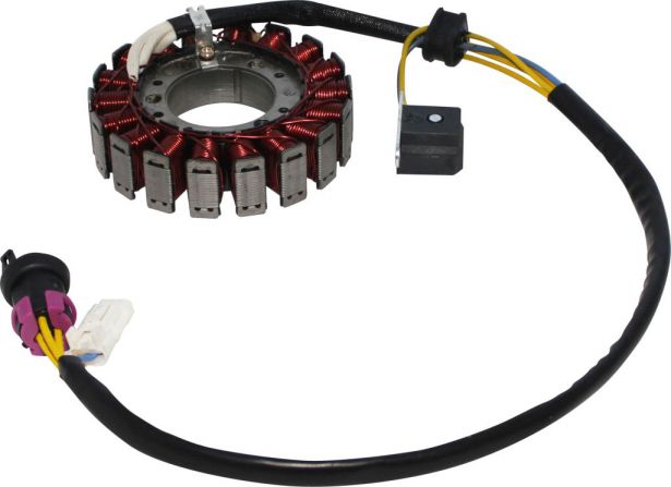 Stator - Magneto Coil, 150cc, 250cc, 260cc and 300cc ATV, 300cc, 2x4, 4x4 and 4x4 IRS - 30A9152 - PBC2323F1