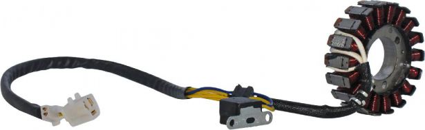 Stator - Magneto Coil, 250cc, 260cc, 300cc, 5 Wire - 30A9398 - PBC1956F1