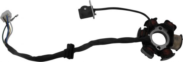 Stator - Magneto Coil, 50cc to 125cc, 5 Wire - 30A9010 - PBC2313F1