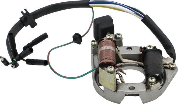 Stator - Magneto Coil, 50cc to 125cc, 6 Wire - 30A9030 - PBC2278F1