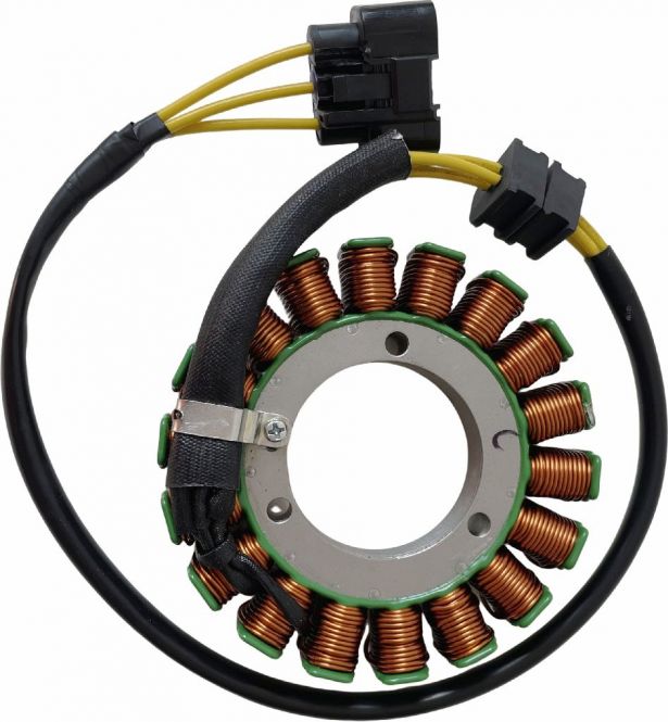 Stator - Magneto Coil Assembly, CF Moto CForce 450, CF500, CForce 550, UForce 550, ZForce 550, CForce 625, 0GRB-032000-10000 - 30A9414 - PBC1885EF1
