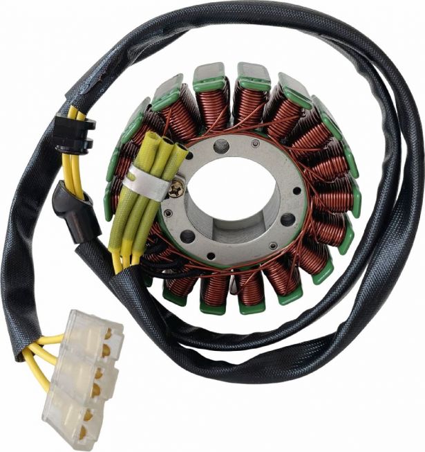 Stator - Magneto Coil Assembly, KTM 125-200 DUKE 2011-2019, 90139004000, 90539004000 - 30A9408 - PBC1815EF1