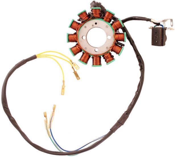 Stator - Magneto Coil, CG12, 5 Wire - 30A9380 - PBC2060F1