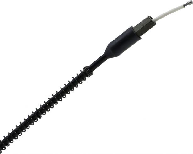 Throttle Cable / Accelerator Cable - Angled Connector, 112cm, 400cc, 500cc, 700cc, 800cc Hisun - CBL0540 - PBC926F1