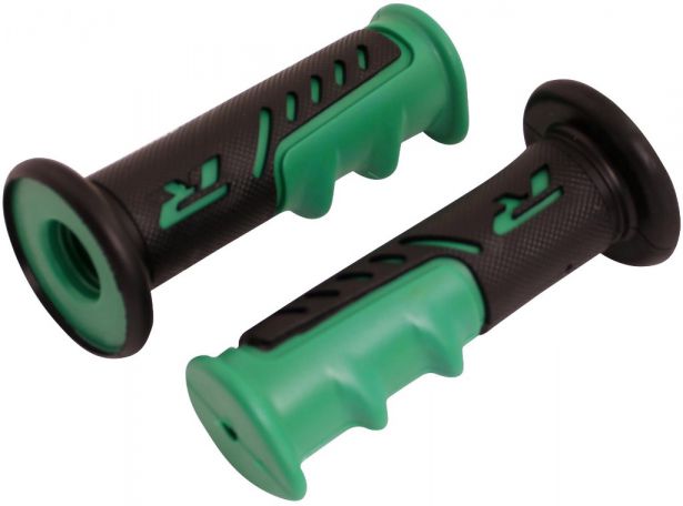 Throttle Grips - R Series, Green - 70D1825GN - PBC2757F1