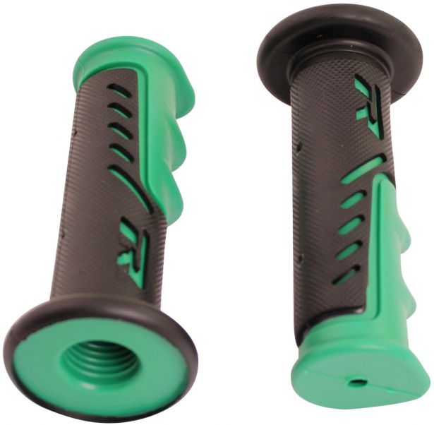 Throttle Grips - R Series, Green - 70D1825GN - PBC2757F1