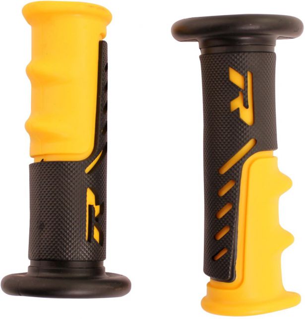Throttle Grips - R Series, Yellow - 70D1825YW - PBC2745F1
