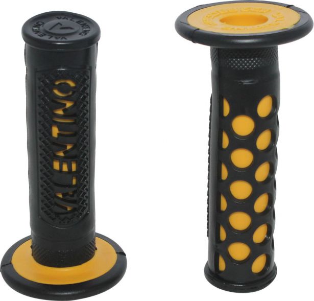 Throttle Grips - Valentino, Yellow - 70D1840YW - PBC2746F1