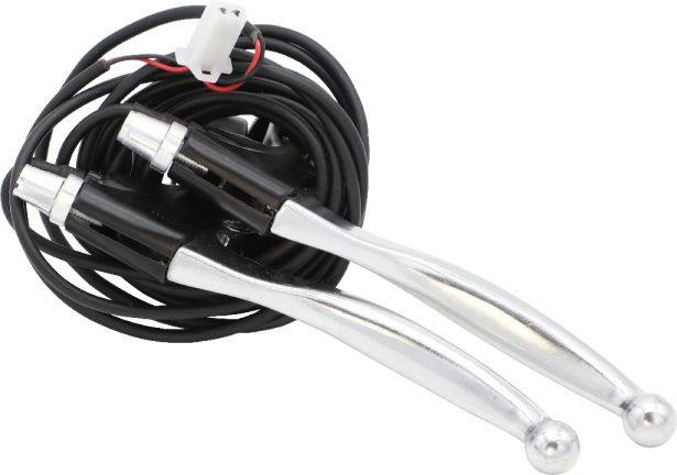 Throttle Lever - Thumb Throttle, Brake Levers, Electric Bicycle, Set - 70C3208 - PBC3026EF1