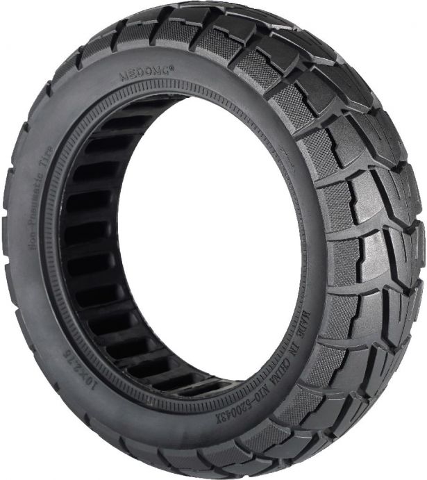 Tire - 10x2.75, Line Honeycomb, Solid, Offroad Tread, Rim Groove Width 53mm - PBC40K1F1