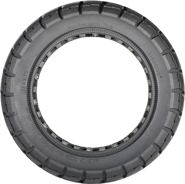 Tire - 10x2.75, Line Honeycomb, Solid, Offroad Tread, Rim Groove Width 53mm - PBC40K1F1