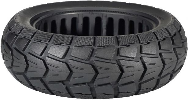Tire - 10x2.75, Line Honeycomb, Solid, Offroad Tread, Rim Groove Width 53mm - PBC40K1F1