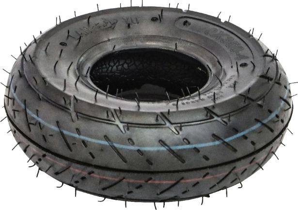 Tire - 10x3.50-4, Pocket Bike, Tubeless, Street Tread - 40P1211 - PBC3547F1