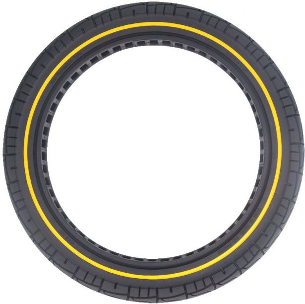 Tire - 16x2.125, Line Honeycomb, Solid, Rim Groove Width 30mm - PBC40K1621F1