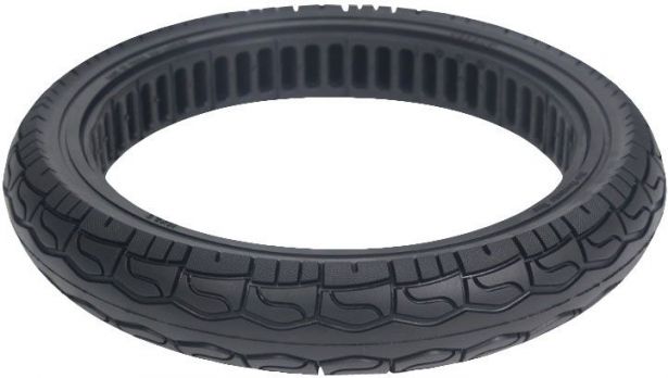Tire - 16x2.5, Line Honeycomb, Solid, Rim Groove Width 38mm - PBC40K1625F1
