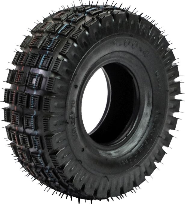 Tire - 3.00-4, Mini ATV, Tubeless, Knobby Tread - 40P1212 - PBC3472F1