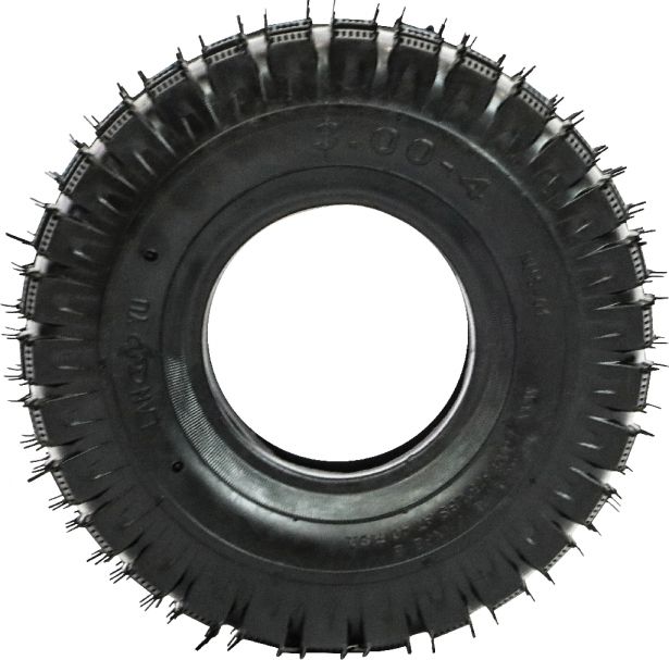 Tire - 3.00-4, Mini ATV, Tubeless, Knobby Tread - 40P1212 - PBC3472F1
