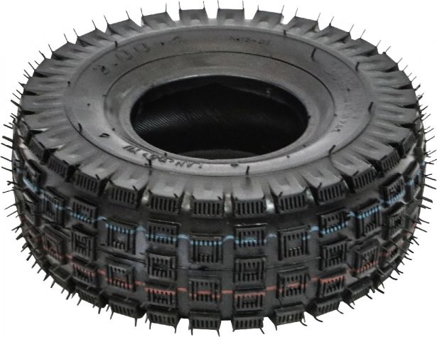 Tire - 3.00-4, Mini ATV, Tubeless, Knobby Tread - 40P1212 - PBC3472F1