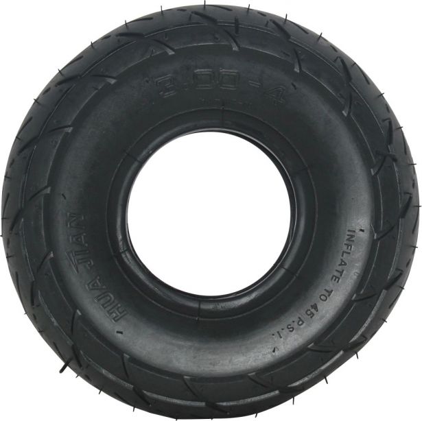 Tire - 3.00-4, Pocket Bike, Tubeless, Street Tread - 40P1210 - PBC3545F1