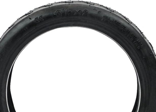 Tire - 8.5 Inch Air Tire, 8 1/2 x 2, 8.5 x 2.0, 50-134, SHOK Scooters Neutron (2021-2022) - PBC40SF1