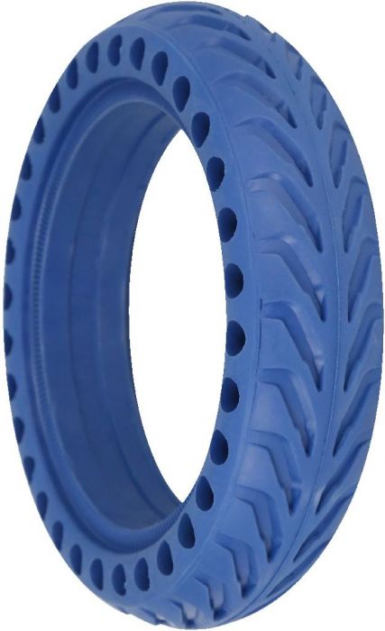 Tire - 8.5x2, Circular Honeycomb, Solid, Blue - PBC40K082F1