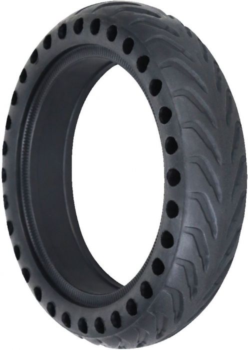 Tire - 8.5x2, Circular Honeycomb, Solid, Red - PBC40K082F1