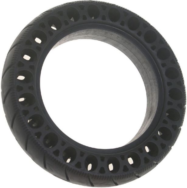 Tire - 9.5x2, Circular Honeycomb, Solid, Black - PBC40K09F1