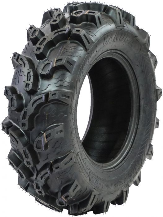 Tire - Hakuba Ibex Offroad, 25x8-12, 6 Ply, Zilla Style, Super Mud Lugs, ATV / UTV - 40A250812H-3 - PBC4037EF1
