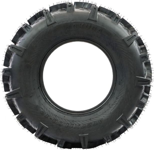 Tire - Hakuba Ibex Offroad, 27x11-12, 6 Ply, Zilla Style, Super Mud Lugs, ATV / UTV - 40A271112H-3 - PBC3952EF1