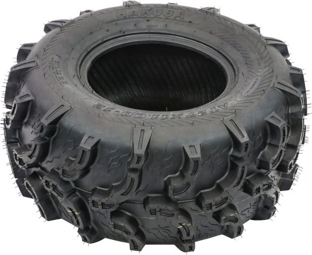 Tire - Hakuba Ibex Offroad, 27x11-12, 6 Ply, Zilla Style, Super Mud Lugs, ATV / UTV - 40A271112H-3 - PBC3952EF1