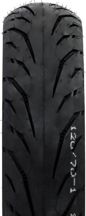 Tire - Hakuba R-Series, 120/70-17M/C, 6 Ply, Scooter / Motorcycle, Tubeless - 40S1712H - PBC3905EF1